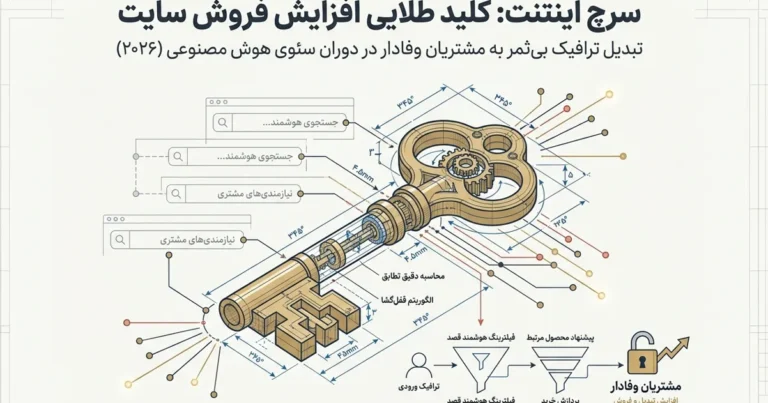 سرچ اینتنت چیست؛ کلید طلایی افزایش فروش سایت
