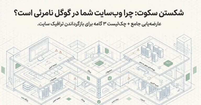 چرا سایت ما در گوگل دیده نمی‌شود
