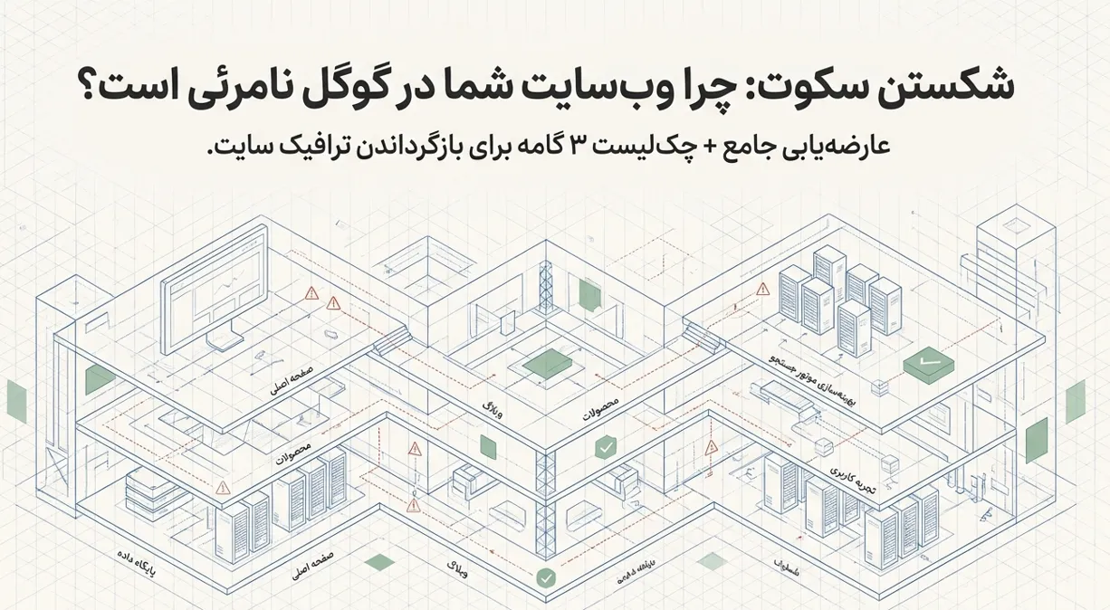 چرا سایت ما در گوگل دیده نمی‌شود