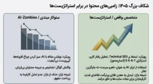 شکاف میان «سئوکار مبتدی» و «متخصص واقعی»