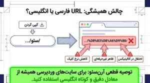  چالش همیشگی: URL فارسی یا انگلیسی؟